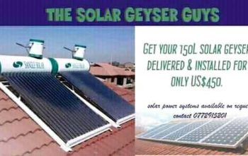 Solar Geysers & Solar Power Systems for sale