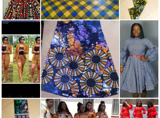 African print fabric 6 yards