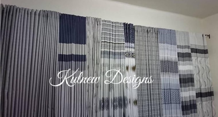 Curtains and curtain rods