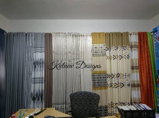 Curtains and curtain rods
