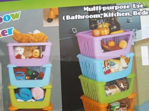 Multipurpose rainbow stackers