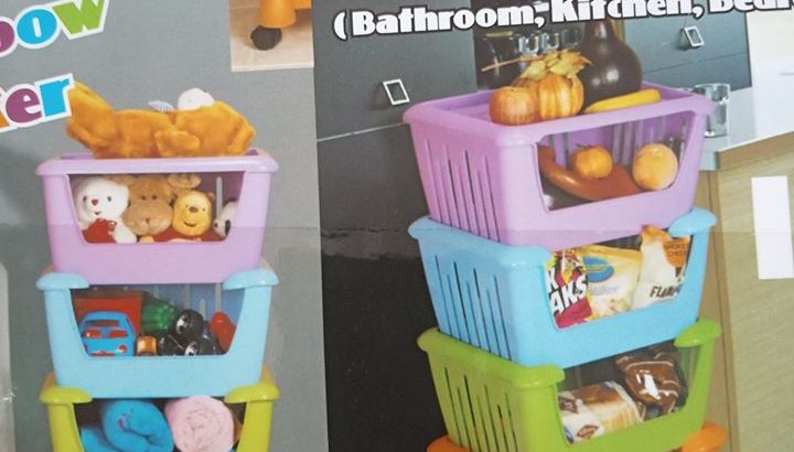 Multipurpose rainbow stackers