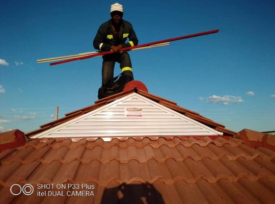 PVC Gutters/Roof Louvers