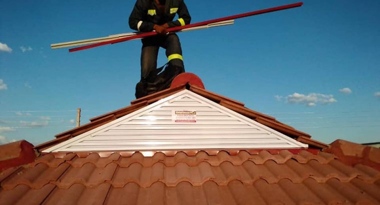 PVC Gutters/Roof Louvers