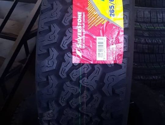Brand new tyres