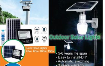 100w Solar Flood Lights