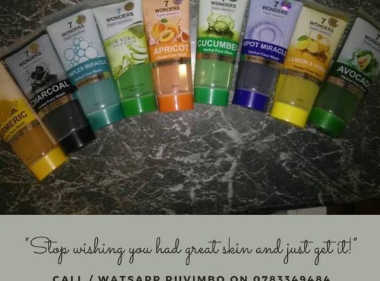 7 Wonders face scrubs