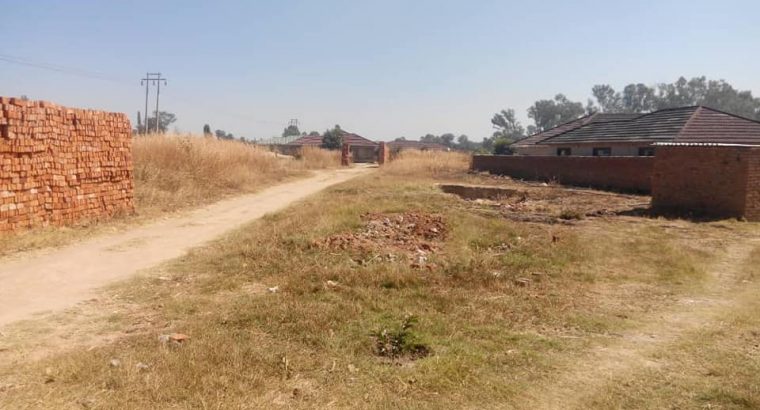 Msasa Park Residential stand