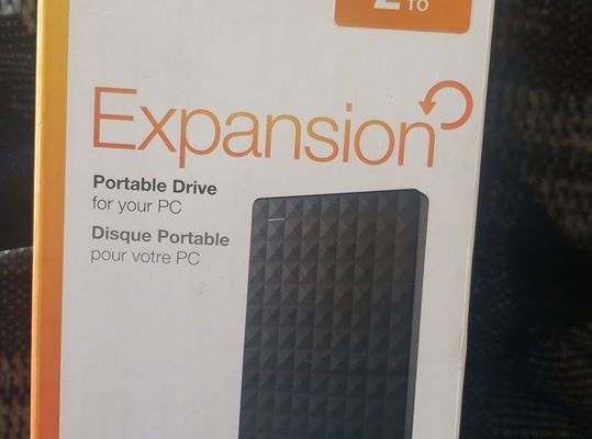 2TB External Hard Drive