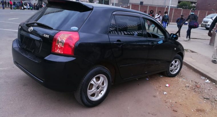 Toyota RunX Tear drop