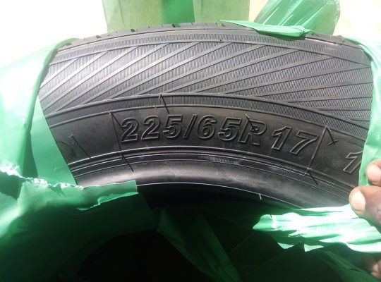 Brand new tyres, tubes, flaps