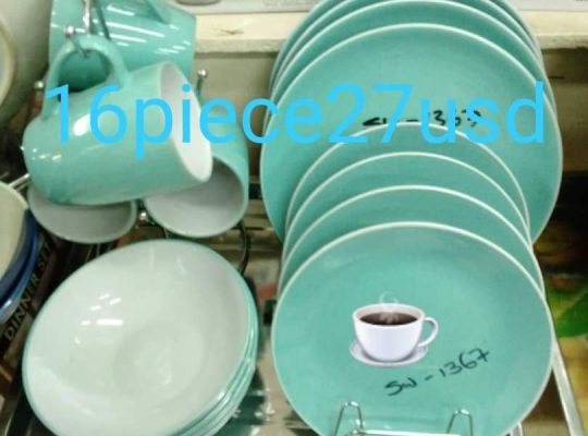 Plates cups bowls