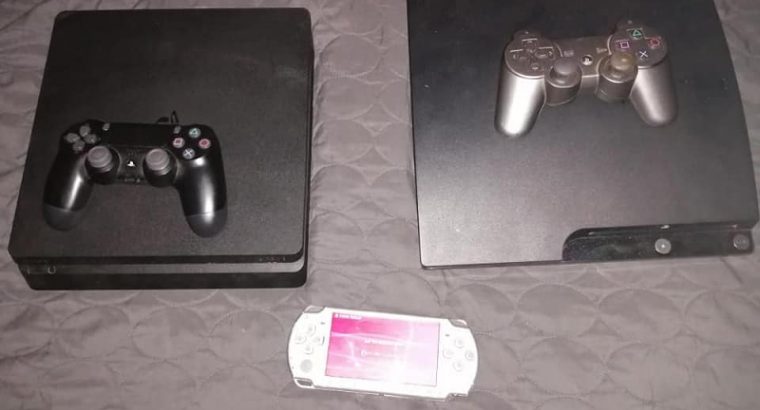 Playstation 3 & 4 for sale