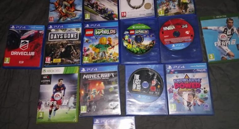 Playstation 3 & 4 for sale