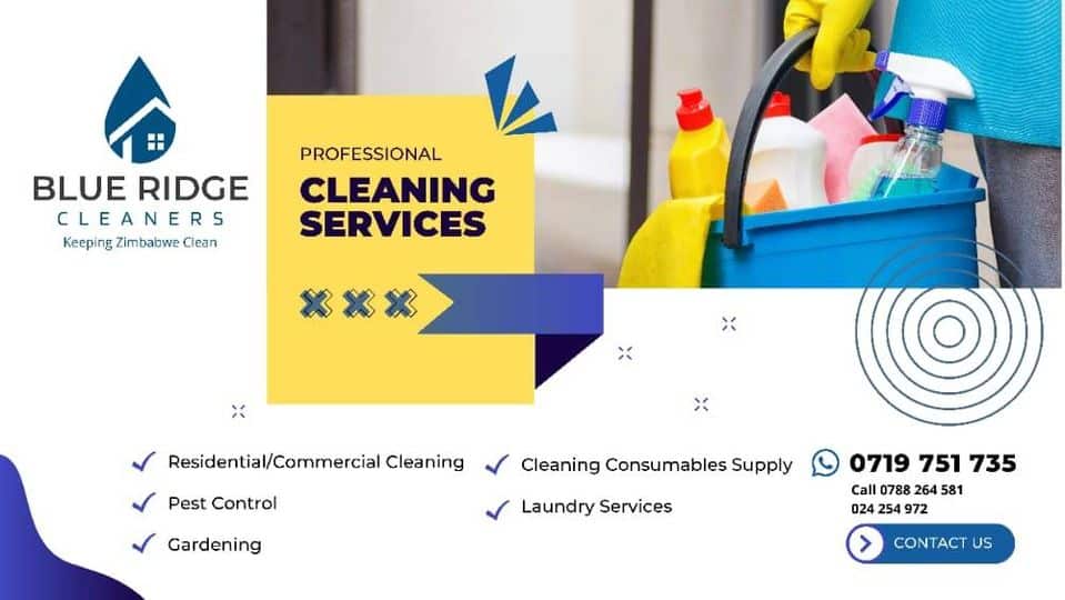Blueridge cleaners offers cleaning services