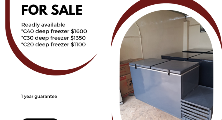 Commercial Deep Freezers