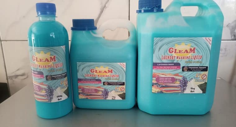 Gleam Laundry Washing Liquid 2kg