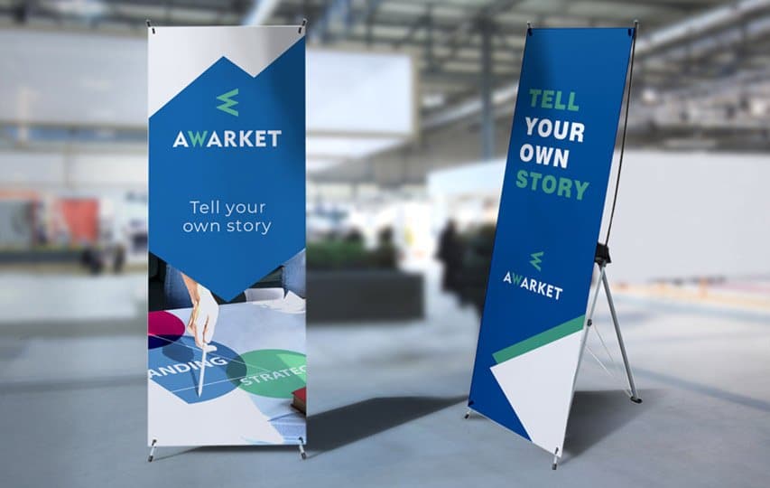BANNERS (STAND-ALONE, X-FRAME, ROLL-UP/PULL-UP)