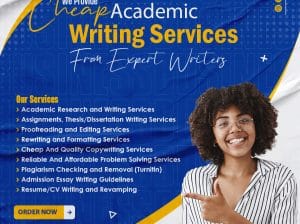Cheap Academic Writing Services