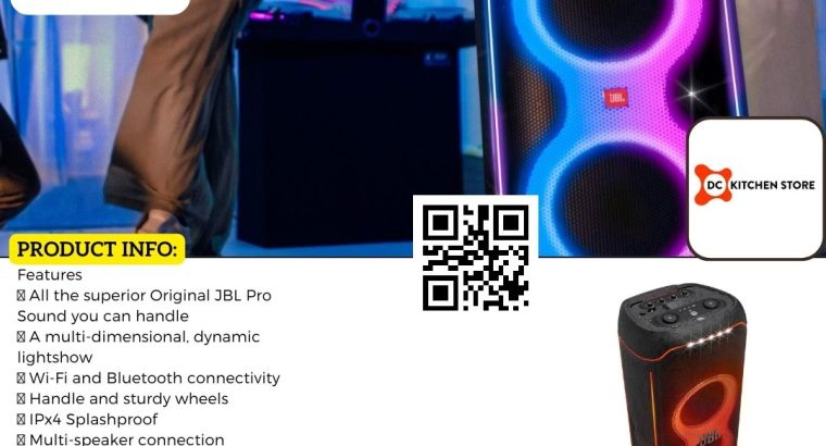 JBL PARTYBOX ULTIMATE 1100W SPEAKER WIFI
