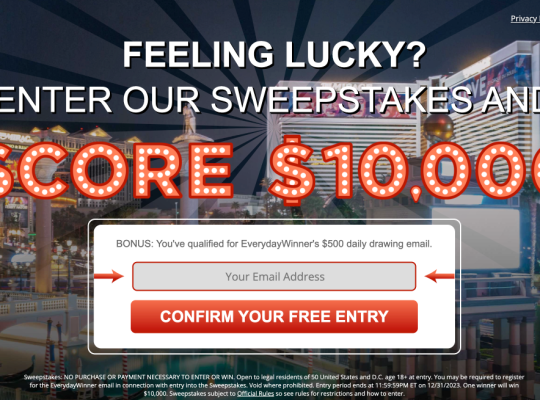 STAND A CHANCE TO WIN