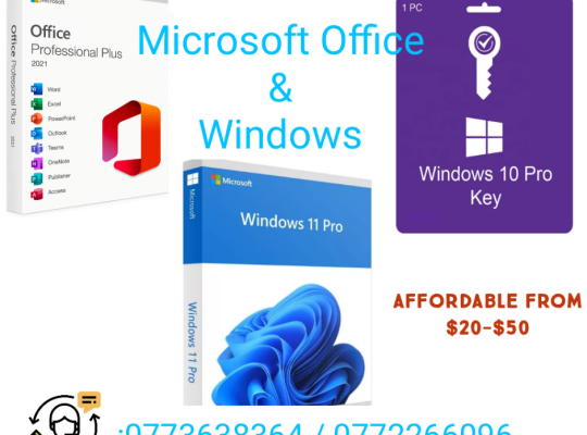 Microsoft Windows and Office