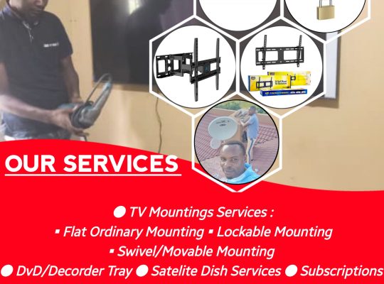 Tv mounting kits & services