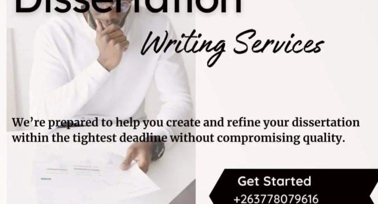 Dissertation Writing Services in Zimbabwe