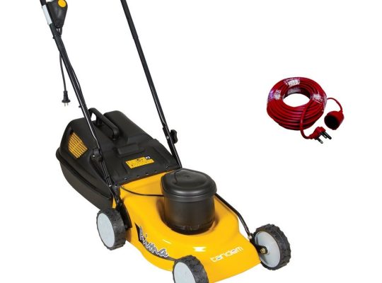 Tandem lawn mower electric