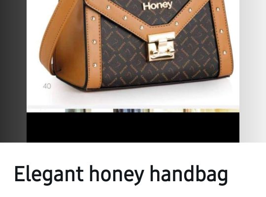 Honey handbag