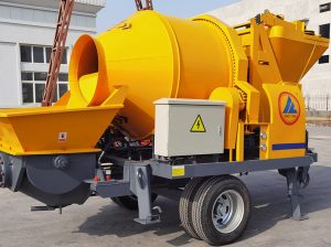 Concrete mixer 2in1 and concrete pump