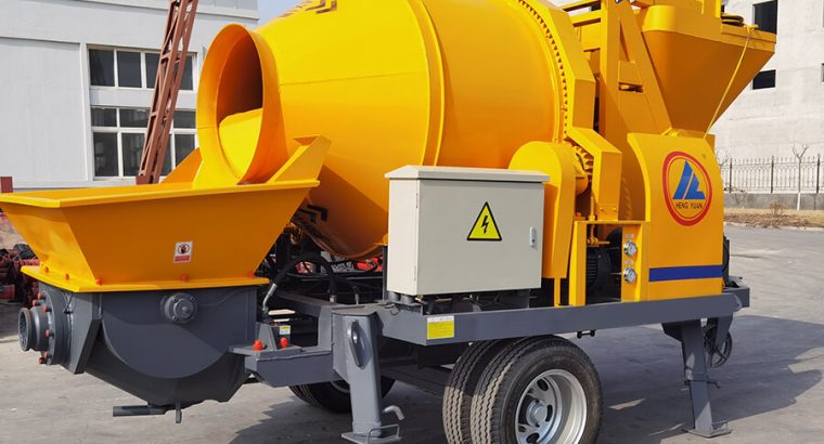 Concrete mixer 2in1 and concrete pump